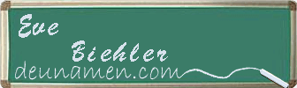 Eve Biehler Visitenkarte